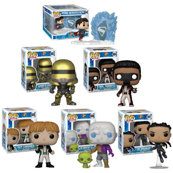 Superman (2025 Movie) Funko Pop! Series 2 Complete Set (6) - Picture 1 of 3